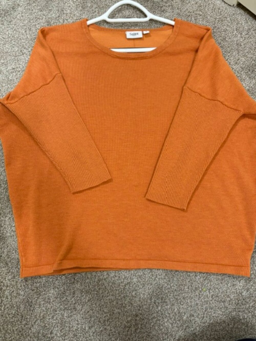 Fall Orange Sweater - Picture 4 of 5
